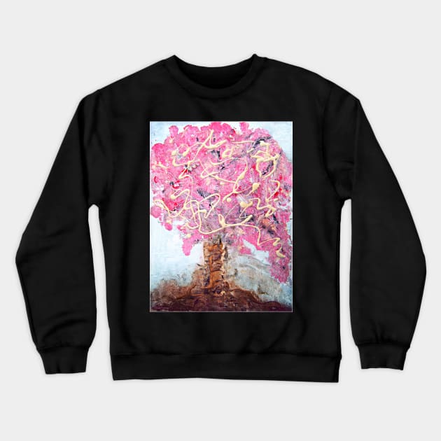Cherry Tree Crewneck Sweatshirt by colleenranney